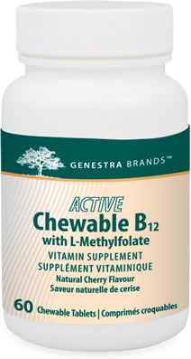 Active Chewable B12 with L-Methylfolate