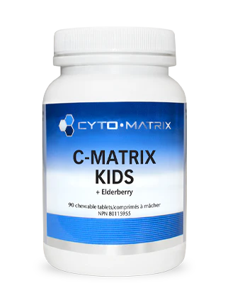 C Matrix Kids + Elderberry Chewable Tablets