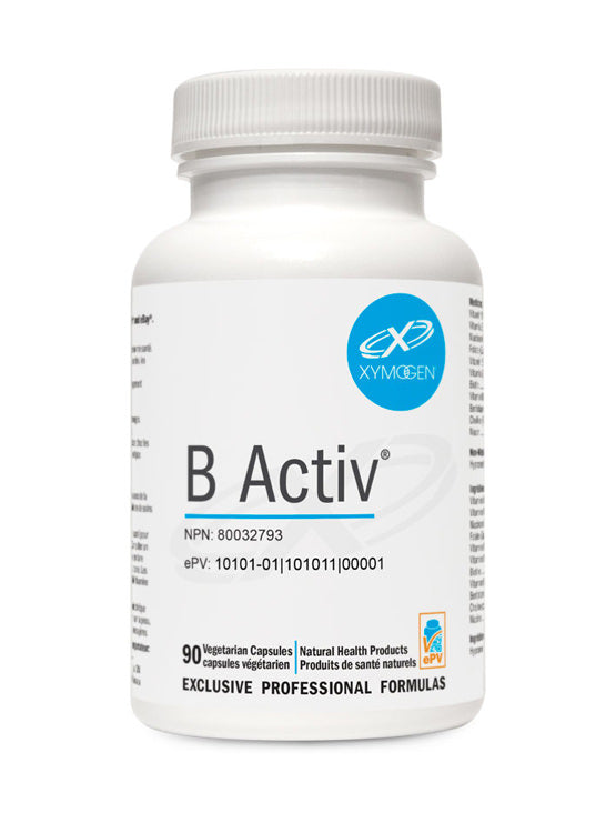 Bactiv Formulation B Activ - Xymogen - Unytii - Distribution de Suppléments – Unytii ...