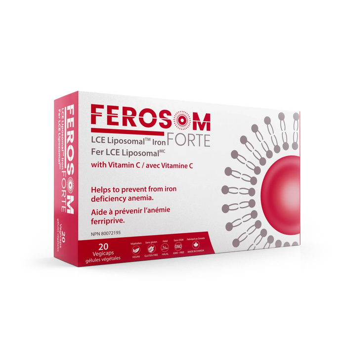 Ferosom Forte LCE Liposomal Iron Supplement