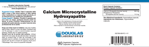 Calcium Microcrystalline Hydroxyapatite