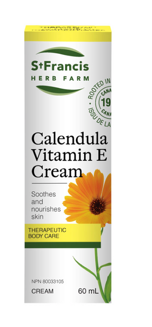 Crème au souci et vitamine E