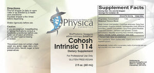 Cohosh Intrinsic 114
