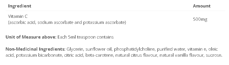 Liposomal C - Citrus