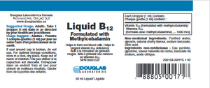 Liquid B12 (Formulated with Methylcobalamin)