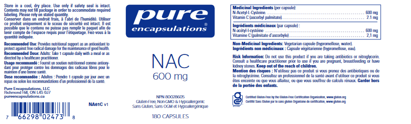 NAC 600 mg