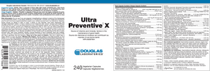 Ultra Preventive X (vegetarian caps)